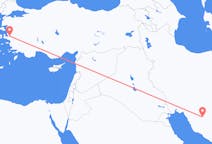 Flyg från Shiraz, Iran till Izmir, Turkiet
