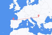 Flyreiser fra Timișoara, Romania til Santiago del Monte, Spania