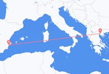 Flyreiser fra Alicante, til Thessaloniki