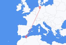 Flyrejser fra Oujda, Marokko til Hannover, Tyskland