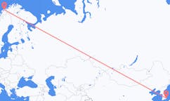 Fly fra Ulsan til Tromsø