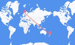 Flyreiser fra Napier, New Zealand til Lulea, Sverige