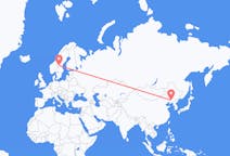 Flights from Shenyang, China to Sveg, Sweden