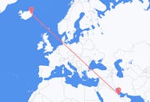 Flights from Bahrain Island to Egilsstaðir