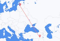 Flyg från Riga, Lettland till Şırnak, Turkiet