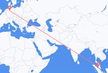 Flyrejser fra Kuala Lumpur, Malaysia til Hannover, Tyskland