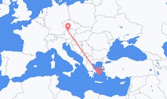 Flights from Linz to Parikia