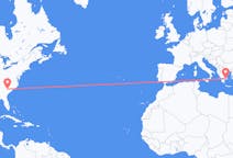 Flights from Columbia, the United States to Athens, Greece