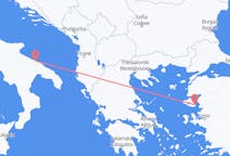 Flyrejser fra Bari, Italien til Mytilini, Grækenland
