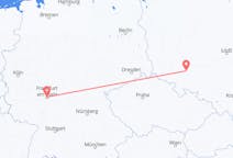 Flights from Wrocław in Poland to Frankfurt in Germany