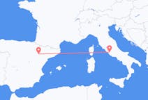 Flights from Zaragoza in Spain to Rome in Italy