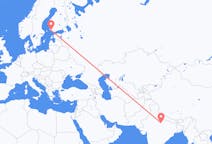 Flights from Kanpur, India to Turku, Finland
