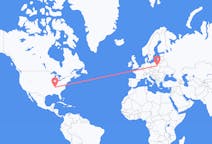 Flights from Nashville, the United States to Warsaw, Poland