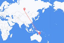 Flights from Cairns, Australia to Krasnoyarsk, Russia