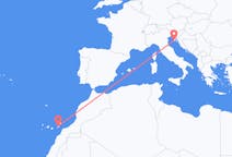 Flyreiser fra Pula, Kroatia til Ajuy, Spania