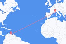 Flights from Valencia, Venezuela to Nice, France