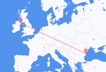 Flyg från Constanța, Rumänien till Belfast, Nordirland