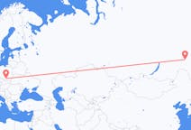 Flights from Neryungri, Russia to Kraków, Poland