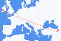 Flyreiser fra Mus, Tyrkia til Cork, Irland