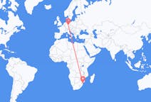 Flyreiser fra Maputo, Mosambik til Erfurt, Tyskland