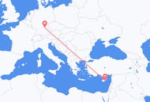 Flyg från Nürnberg till Larnaca