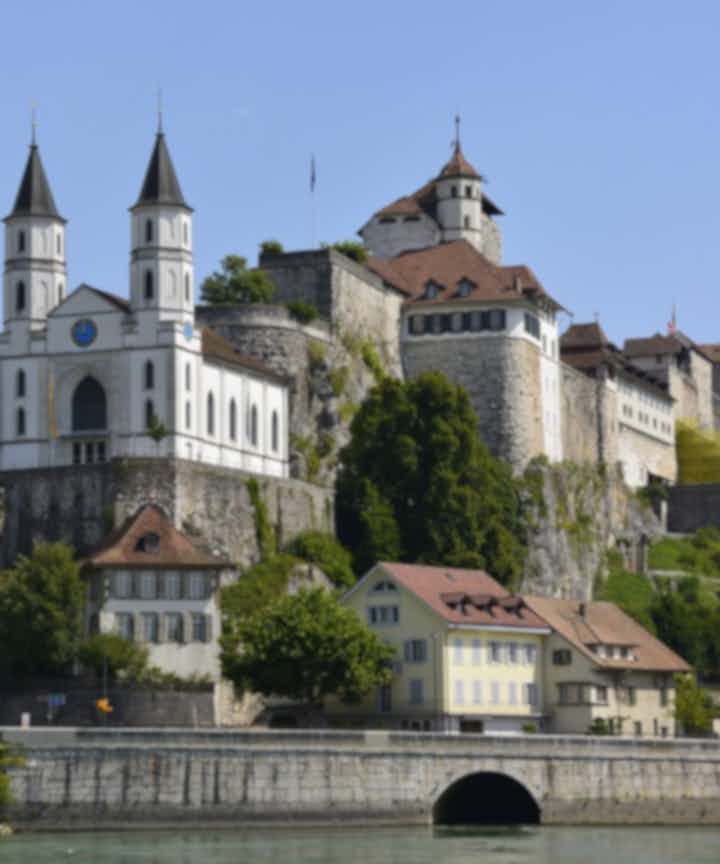 Hoteller og steder å bo i Aarau, Sveits