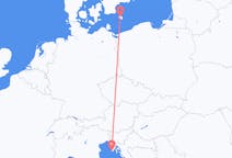 Flyreiser fra Pula, Kroatia til Bornholm, Danmark