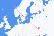 出发地 乌克兰基辅目的地 挪威Ålesund的航班
