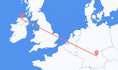 Flyrejser fra Nürnberg til Derry