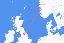 Flights from Stord, Norway to Leeds, the United Kingdom