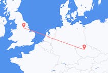 Vluchten van Doncaster, Engeland naar Praag, Tsjechië