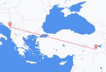 Vluchten van Siirt naar Podgorica