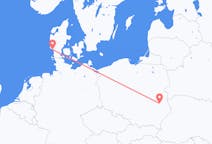 Flights from Lublin, Poland to Esbjerg, Denmark