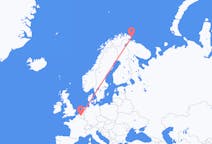 Fly fra Vardø til Region Bruxelles