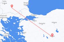 Flyg från Konya, Turkiet till Plovdiv, Bulgarien