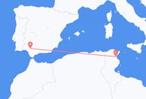 Flyg från Enfidha, Tunisien till Sevilla, Spanien