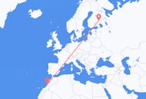 Flights from Agadir, Morocco to Joensuu, Finland