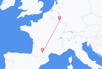 Flyrejser fra Toulouse, Frankrig til Luxembourg, Luxembourg