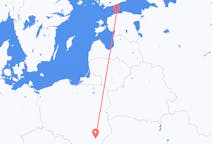 Flyg från Tallinn, Estland till Rzeszów, Polen