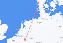 Flights from Liège, Belgium to Esbjerg, Denmark