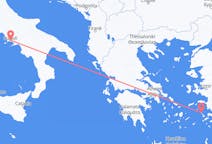 Flights from Leros, Greece to Naples, Italy