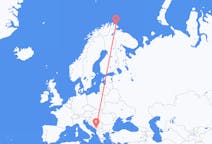 Flights from Båtsfjord, Norway to Podgorica, Montenegro
