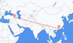 Flights from Huizhou to Van