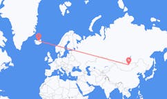 出发地 蒙古乌兰巴托目的地 冰岛阿克雷里的航班