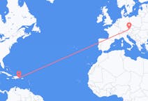 Flug frá La Romana, Dóminíska lýðveldinu til Linz, Austurríki