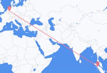 Flights from Siborong-Borong, Indonesia to Düsseldorf, Germany