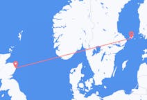 Vols de Mariehamn pour Aberdeen