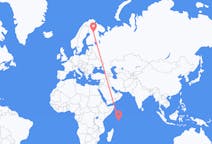 Flights from Praslin, Seychelles to Kuusamo, Finland