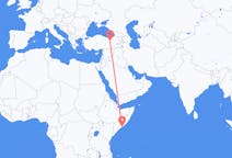 Flights from Mogadishu to Erzincan
