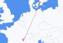 Flyreiser fra Malmö, Sverige til Grenoble, Frankrike